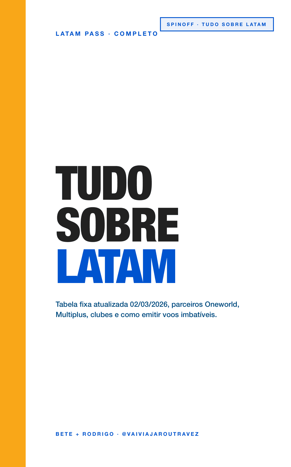 Tudo sobre LATAM Pass